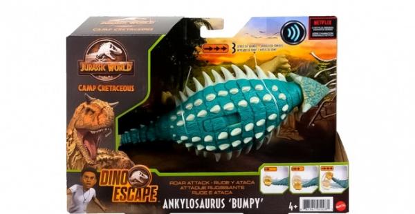 ​Jurassic World - Camp Cretaceous Roar Attack Ankylosaurus Bumpy Figure