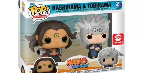 FUNKO POP! ANIMATION: NARUTO HASHIRAMA & TOBIRAMA 2PK 