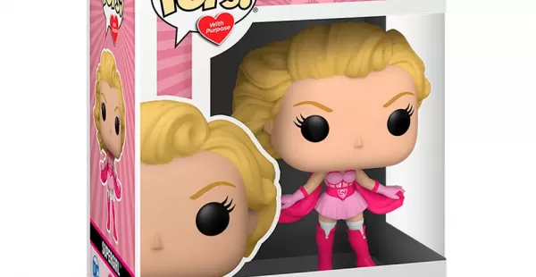 Funko Pop! Heroes: DC Comics Bombshells - Supergirl Breast Cancer Awareness #222
