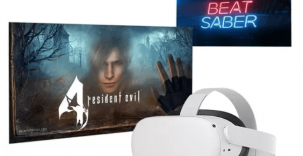 OCULUS META QUEST 2 RESIDENT EVIL 4 - GAFAS REALIDAD VIRTUAL - 128 GB