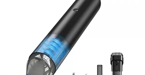 Aspirador Portatil Baseus A3 15000Pa Fuerte Succion Multiuso Automovil, Oficina, Hogar