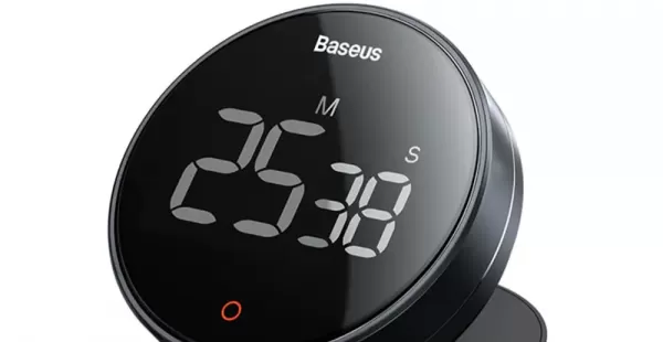 Temporizador Digital Baseus Pantalla LED Timer Cuenta Regresiva
