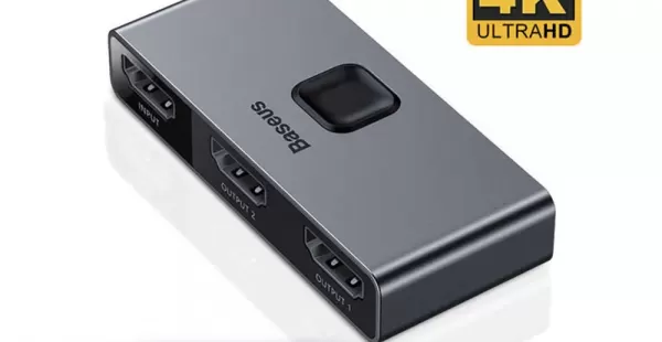 Adaptador Bidireccional 2en1 Baseus 4K HDMI PS5 TV Box S