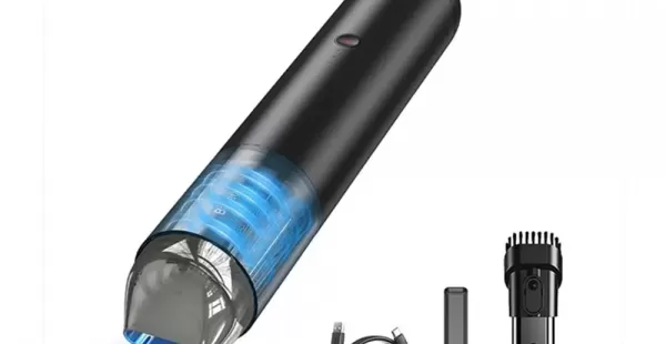 Aspirador Portatil Baseus A3 15000Pa Fuerte Succion Multiuso Automovil, Oficina, Hogar