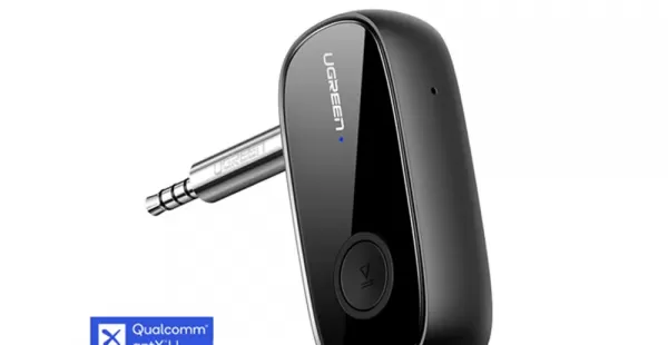 Transmisor y Receptor Bluetooth Ugreen Portátil de audio, con micrófono