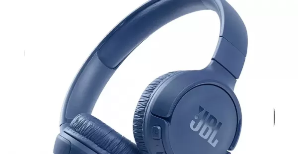 Audífonos bluetooth on ear JBL T510 Pure Bass máx. 40 horas, control de música y llamadas, azul