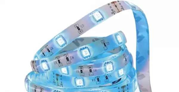 Cinta de luz inteligente LED Nexxt NHB-S610 conexión wifi, RGB, 3 m