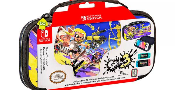 GAME TRAVELER DELUXE TRAVEL CASE NINTENDO SWITCH HORI SPLATOON 3