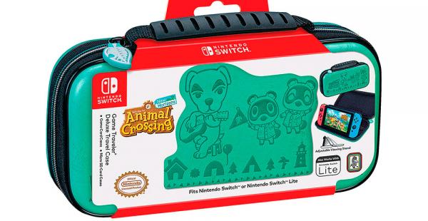 GAME TRAVELER DELUXE TRAVEL CASE NINTENDO SWITCH ANIMAL CROSSING DEBOSS