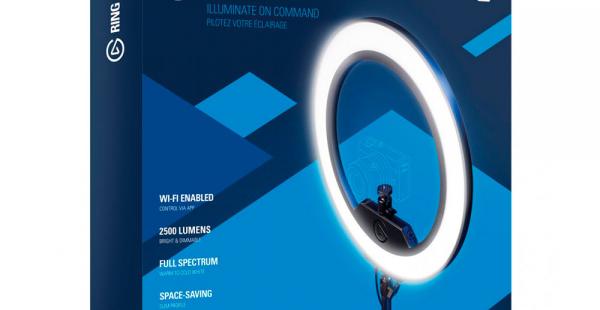 Anillo de Luz Elgato Ring Light con borde iluminado 2500 Lumenes