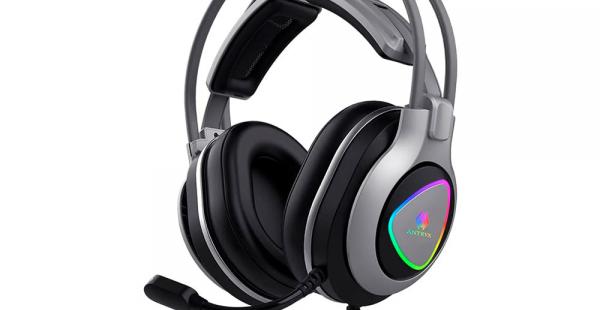Audifono Gaming Antryx CS Thunder 7.1 Virtual Vibrador Silver