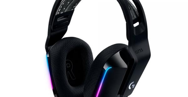 Audifono Gaming Logitech G G733 Lightspeed Wireless RGB Black