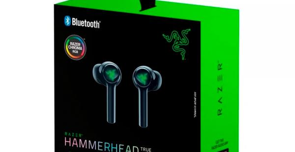 Audifono Gaming Razer Hammerhead True Wireless 2nd Gen Black