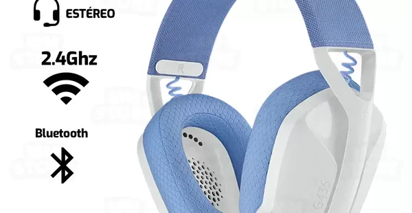 AUDIFONO LOGITECH G435 | BLUETOOTH | ESTEREO | BLANCO
