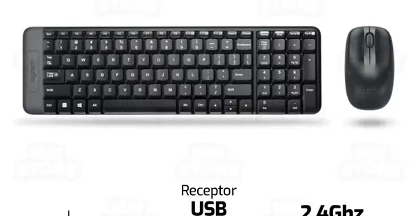 COMBO LOGITECH MK220 | INALAMBRICO | TECLADO + MOUSE