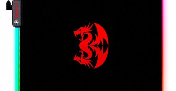 MOUSE PAD GAMING REDRAGON PLUTO RGB 330 x 260 x 3 MM