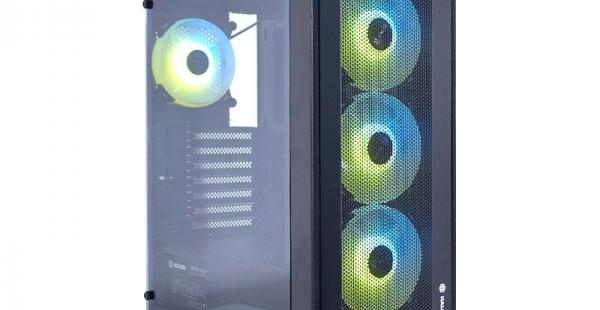 Case Gamer Halion Tornado 04BK Fuente 600W