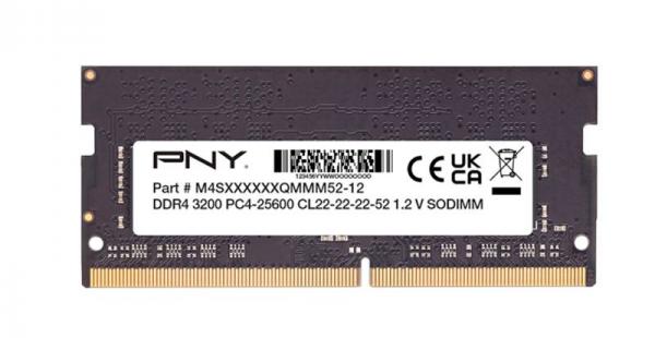 Mem. Ram Sodimm PNY Performance 8GB 3200 Mhz