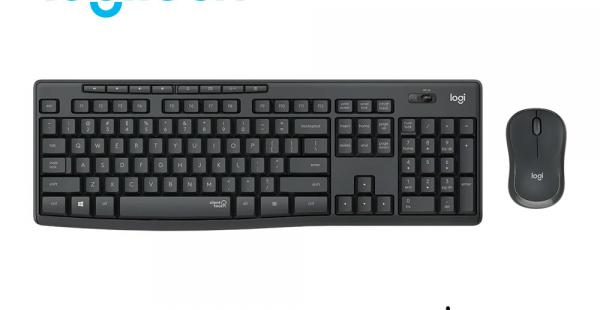 KIT  LOGITECH TECLADO Y MOUSE INALAMBRICO MK295