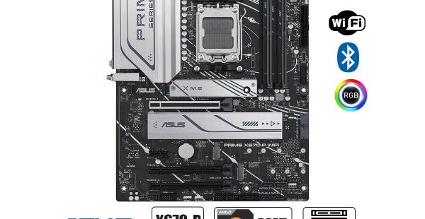 PLACA ASUS PRIME X670-P WIFI AMD RYZEN DDR5 AM5