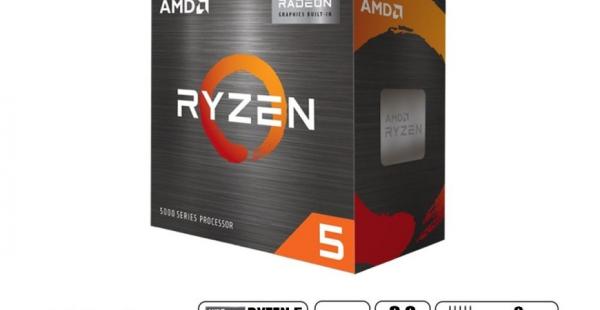  Imagen Referencial * PROCESADOR AMD RYZEN 5 5600G AM4, 3.9GHZ, 16MB, 6 NUCLEOS