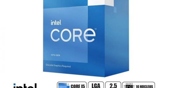 PROCESADOR INTEL CORE I5 13400 2.5GHZ HASTA 4.6GHZ, 20MB, 10 NULEOS, GRAFICO INTEGRADO UHD 730, LGA 1700