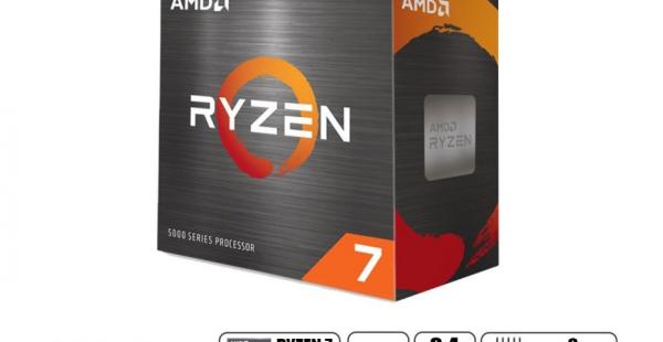 PROCESADOR AMD RYZEN 7 5700X AM4, 3.4GHZ, 32MB, 8 NUCLEOS
