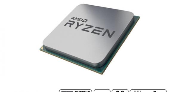 PROCESADOR AMD RYZEN 5 2600 AM4, 3.4GHZ, 16MB, 6 NUCLEOS, OEM