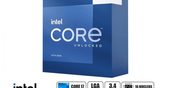 PROCESADOR INTEL CORE I7 13700K 3.4 GHZ HASTA 5.4 GHZ, 30MB, 16 NUCLEOS, GRAFICO INTEGRADO UHD 770, LGA 1700, S/COOLER