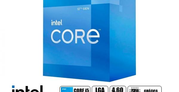 PROCESADOR INTEL CORE I5 12500 3.0 GHZ HASTA 4.60GHZ, 18MB, 6 NULEOS, GRAFICO INTEGRADO UHD 730, LGA 1700