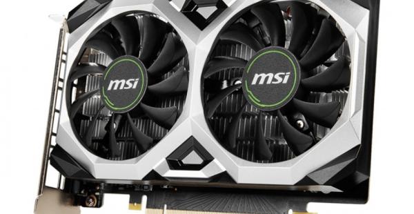 TARJETA DE VIDEO MSI GTX1650 4GB GDDR6 NVIDIA VENTUS XS OC V3 128BITS 