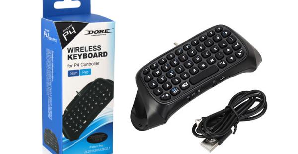 TECLADO CONTROLADOR ADAPTABLE PARA MANDO PS4 DUALSHOCK DOBE TP4-008