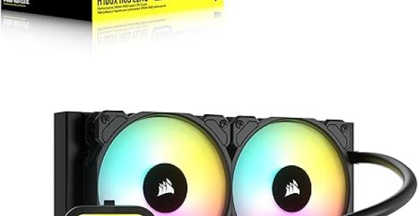 COOLER CPU LIQUID 240 CORSAIR H100X RGB ELITE
