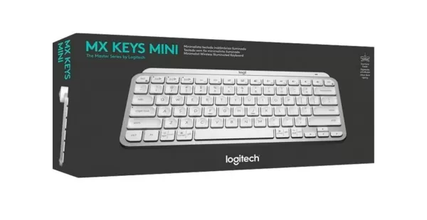 TECLADO LOGITECH MX KEYS MINI MULTIDISPOSITIVO ILUMINADO BLANCO