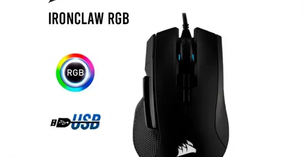 MOUSE GAMER CORSAIR IRONCLAW RGB