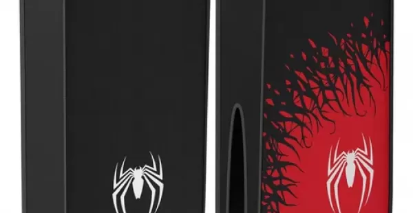 FUNDA ANTIPOLVO PARA PS5 SLIM - SPIDER MAN 2