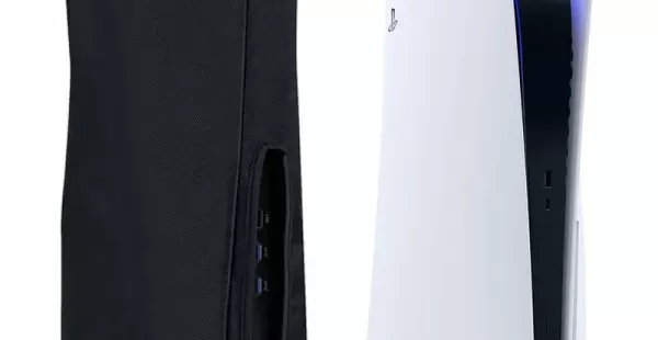 FUNDA  ANTIPOLVO  NEGRA PARA  PS5 FAT