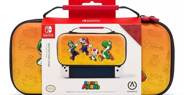 GAME DELUXE TRAVEL CASE NINTENDO SWITCH MARIO AMIGOS
