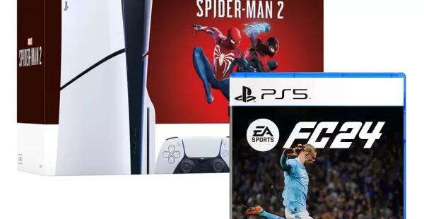 CONSOLA PS5 SLIM BUNDLE SPIDERMAN 2 + EA SPORTS FC 24