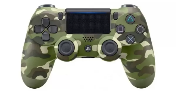 MANDO DUALSHOCK 4 PS4 CAMUFLADO VERDE *SEMINUEVO*