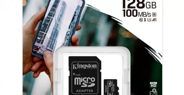 MEMORIA MICRO SD 128GB CANVAS SELECT PLUS KINGSTON